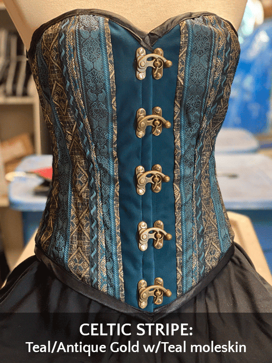 Henrietta Overbust w/Hardware (D or DD cups)